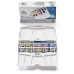 Winsor & Newton Cotman Water Colours - Pocket Plus 12 Half Pans Set