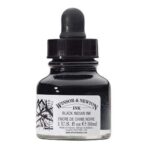 Winsor & Newton Dropper Black Ink 30ml