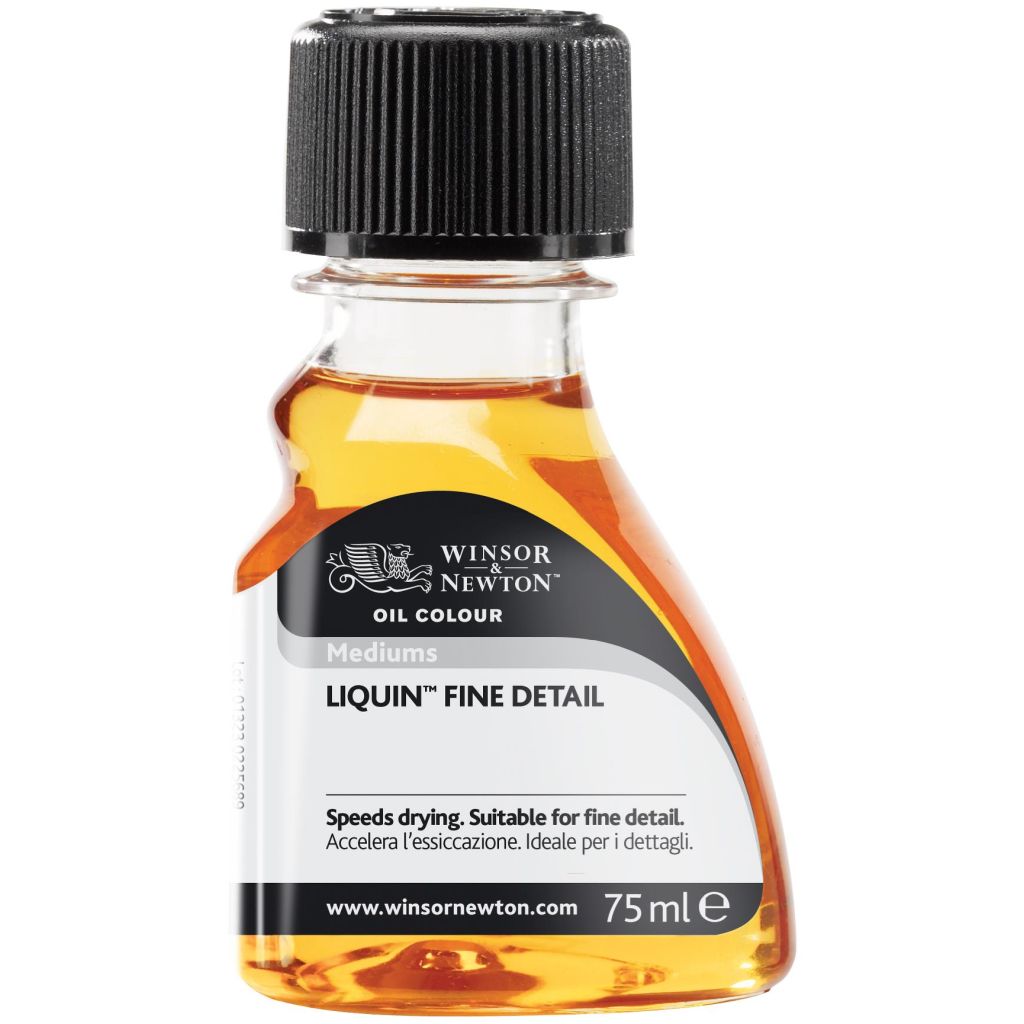 Winsor & Newton Liquin Fine Detail Medium Bottle – 75 ML Winsor & Newton Liquin Fine Detail Medium Bottle – 75 ML