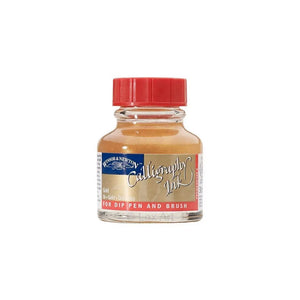Winsor and Newton Calligraphy Ink Gold