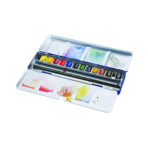Winsor and Newton Cotman Water Colour Blue Box - 12 Half Pens