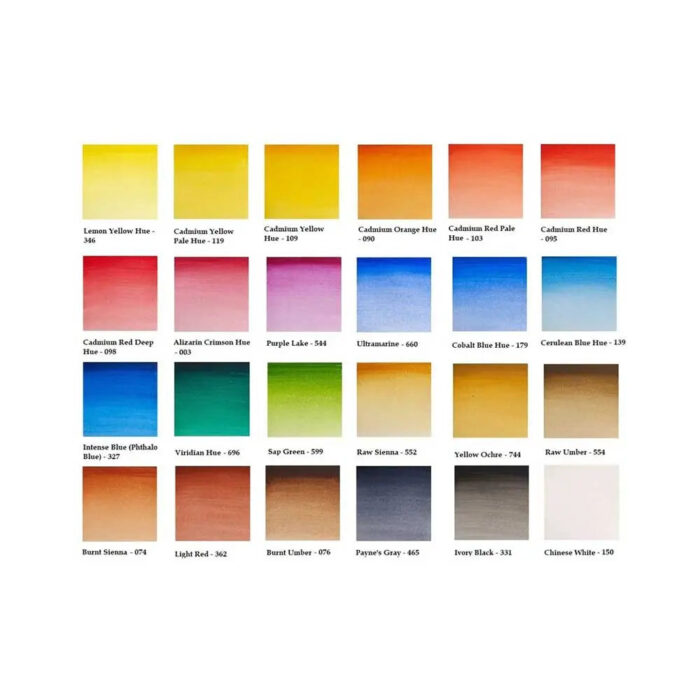 Winsor and Newton Cotman Water Colours The Studio Set - 24 Whole Pans - Image 2