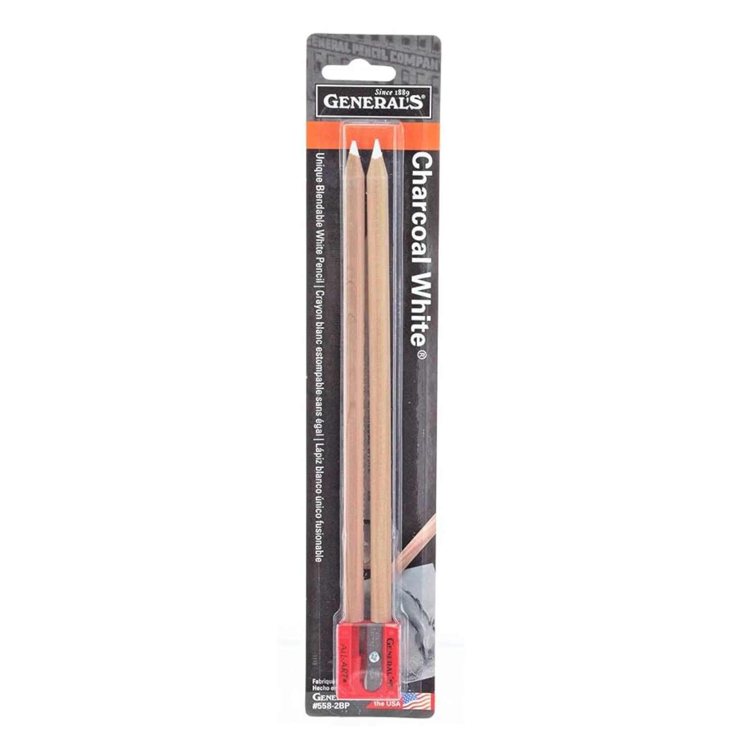 gen CWp Generals Charcoal White Pencils - Image 1