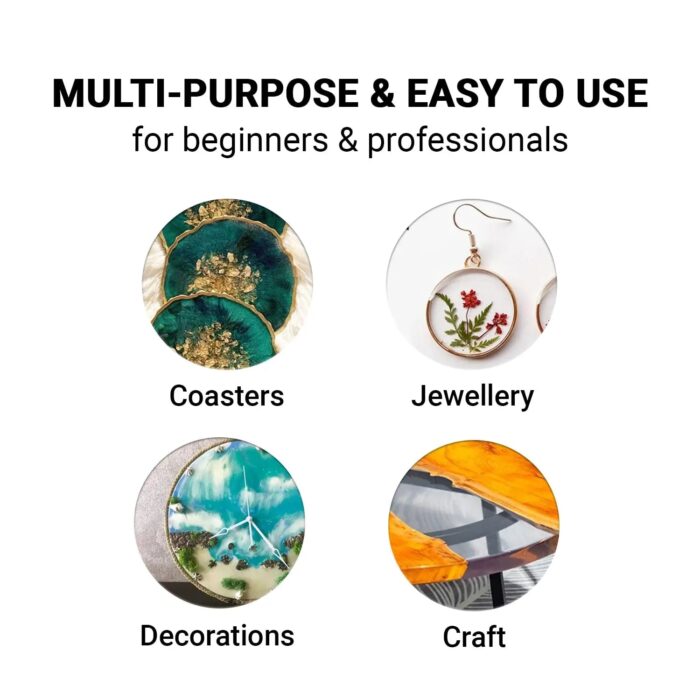 iCraft 2 : 1 Art Epoxy Resin and Hardnerfor Art and Craft, DIY & Others - Image 1