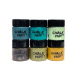iCraft Chalk Paint Mini Starter Pack of 6 (Basic shades) - Image 5