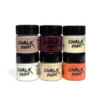 iCraft Chalk Paint Mini Starter Pack of 6 (Basic shades) - Image 9