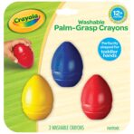Crayola Palm Grasp Egg Crayons Set of 3