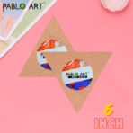 Pablo MDF Art Board Cut Out (Triangle)