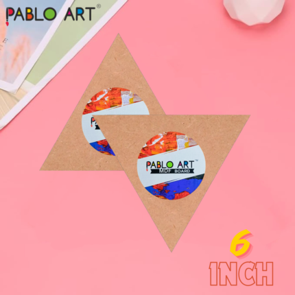 Pablo MDF Art Board Cut Out (Triangle)