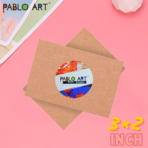 Pablo Art MDF Board Cut Out (Rectangle) 3*2 inch