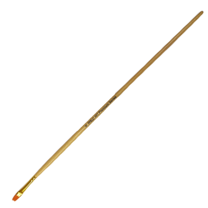 Pablo Art Artists Flat Premium Brush Sizes 0 - Image 2