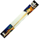 Close-up of Pablo Art Artists Flat Premium Brush Size 14 with synthetic bristles and ergonomic handle, ideal for acrylic, oil, and watercolor painting