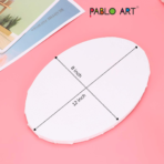 Pablo Art 8×12 Stretched Oval Canvas Board A Creator’s Dream Surface - Image 2