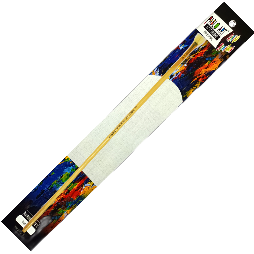 4-5.png Pablo Art Artists Premium Fan hog Brush Size 2 - Image 1