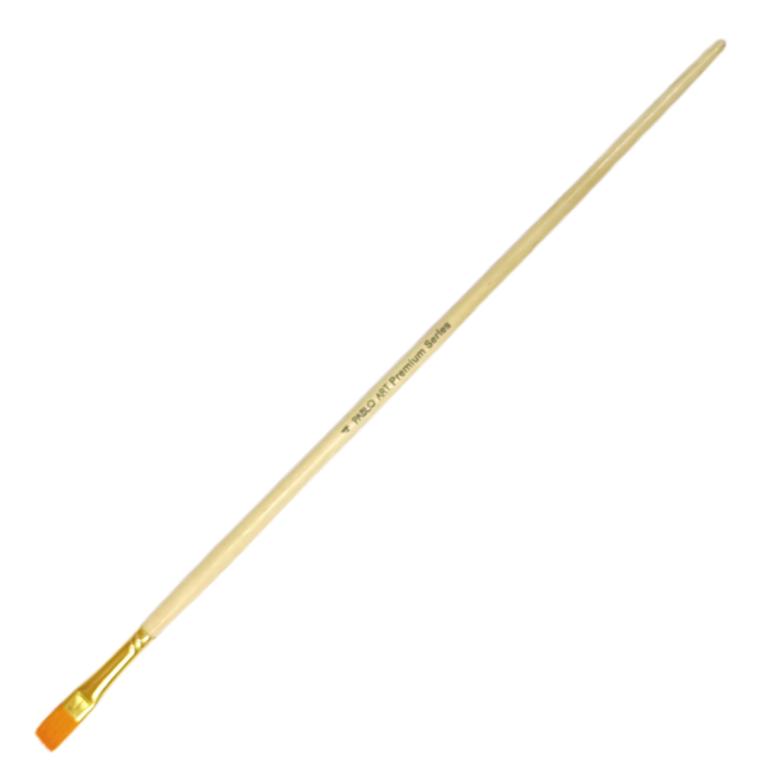Pablo Art Artists Flat Premium Brush Sizes 4 - Image 2