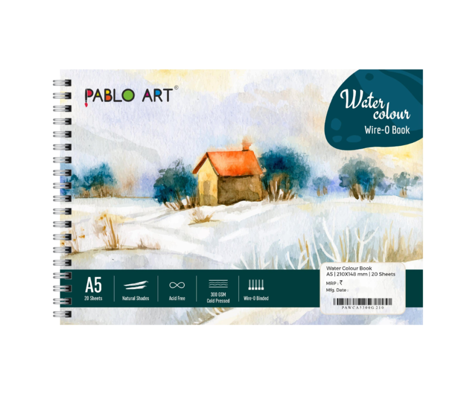 Pablo Art A5 Watercolor Wire o book