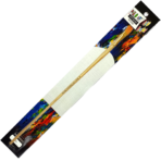 Flat Premium Paint Brush Size 8 by Pablo Art, ideal for acrylic, oil, and watercolor painting with high-quality synthetic bristles