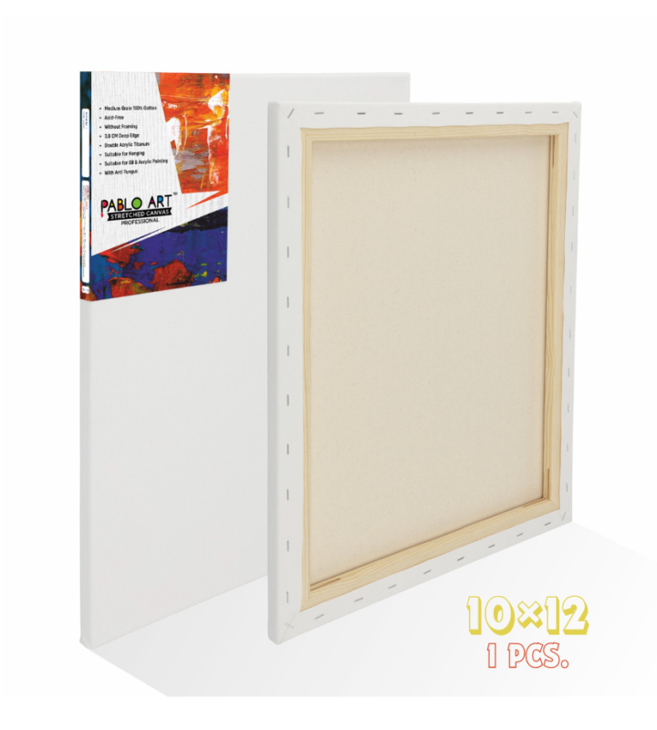 Pablo Art 10×12 Stretched Canvas Board