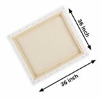 Pablo Art 36×36 Stretched Canvas Board - Image 2