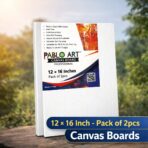 Pablo Art 12×16 inch Canvas Board Pack of 2pcs