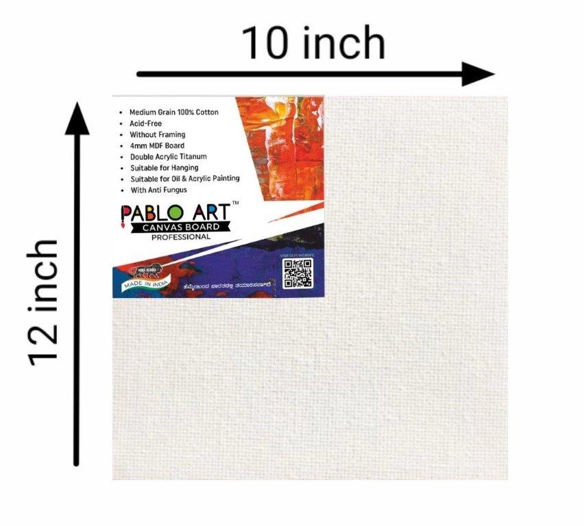 Pablo Art 10×12 Canvas Board