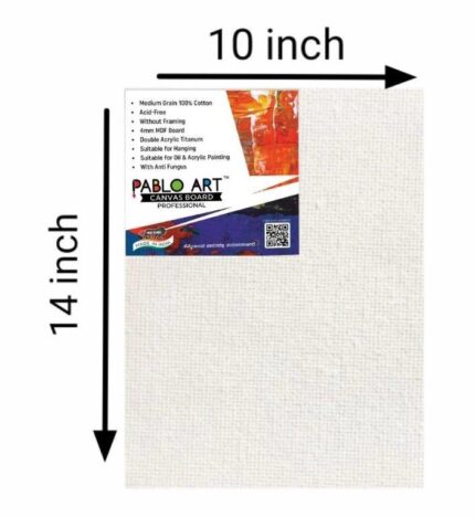 Pablo Art 10×14 Canvas Board
