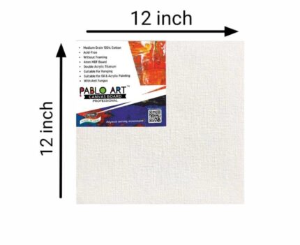 Pablo Art 12x12 Canvas Board,