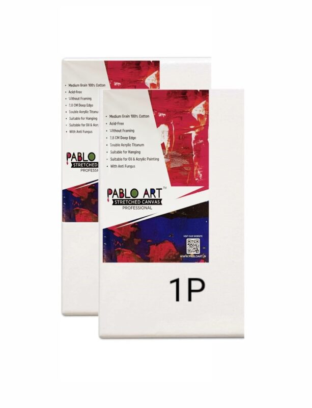 Pablo Art 6×18 Stretched Canvas Board