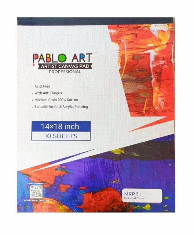 Pablo Art 14×18 Canvas Pad