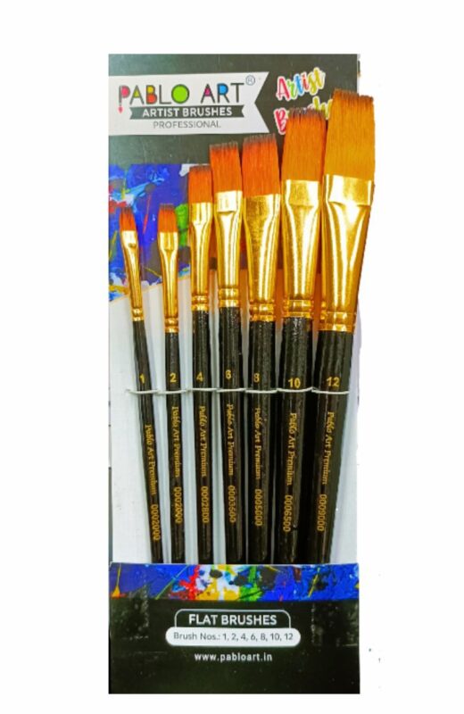 Flat Premium Brush Set