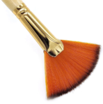 Pablo Art Artists Premium Fan Synthetic Brush Size 10 - Image 3