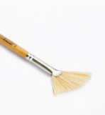Pablo Art Artists Premium Fan hog Brush Size 4 - Image 3