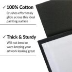 Pablo Art 12×16 inch Black Canvas Board - Image 3