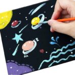 Pablo Art 12×16 inch Black Canvas Board - Image 4