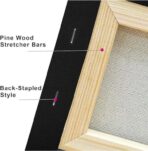 Pablo Art 10×12 Black Stretched Canvas Board - Image 4