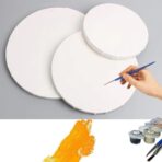 Pablo Art 6 inch Round Canvas Board A Creator’s Dream Surface - Image 3