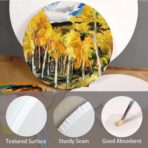Pablo Art 6 inch Round Canvas Board A Creator’s Dream Surface - Image 4