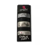 iCraft Metallic Chalk Paint Combo set of 3 - Image 2
