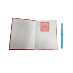 ooja page in Navneet Dhan Laxmi ruled Notebook with a beautiful Laxmi photo, designed for spiritual use and personal reflection