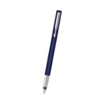 Parker Vector Standard Chrome Trim Calligraphy Fountain Blue Pen Body Color With 4 Ink Cartridges (2 Blue + 2 Black) - Image 4