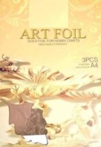 Gold Art Foil A4, Pack of 3Pcs - Image 2