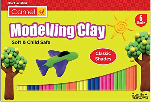 Camel Modelling Clay 6 Shades (50g)