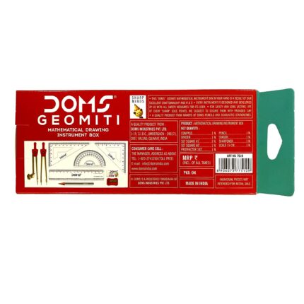 DOMS Geomiti Mathematical Drawing Instrument Geometry Box