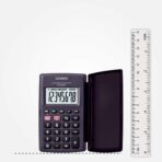 Casio HL820LV-BK Portable Calculator with Flip Cover - Image 3