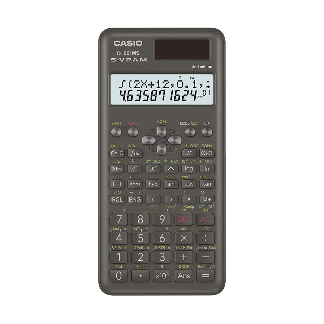 61HXfPgQcqL._SL1100_ Casio FX-991MS 2nd Gen Non-Programmable Scientific Calculator