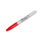 Sharpie Permanent Red Markers Fine Point(Loose) - Image 2