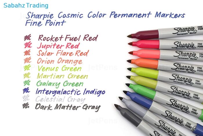 Sharpie Fine Point Permanent Markers Cosmic Color 12 Colour Set - Image 4