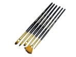 DERWENT Academy Taklon Small Brush Set Acetate (Pack of 6) - Image 2