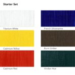 Daler Rowney Georgian Oil Colour Start Set 6x22ml | Oil Paint Set for Beginners & Artists - Image 4