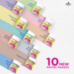 Fevicryl Acrylic Colours Pastel Kit | 10 Colours x 15 ml - Image 3